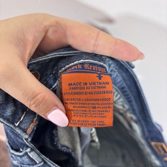 Rock Revival Johanna Boot Stretch Jean Size 30 NKJ10938400 - Picture 11 of 14